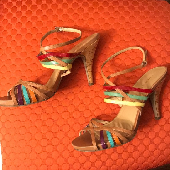 nine west multicolor shoes